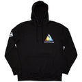 Black - Side - Imagine Dragons Unisex Adult Triangle Pull Over Hoodie