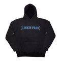 Charcoal Grey - Front - Linkin Park Unisex Adult Meteora Portraits Back Print Stone Wash Pull Over Hoodie