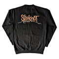 Black - Back - Slipknot Unisex Adult The End So Far Faces and Barcode Back Print Sweatshirt