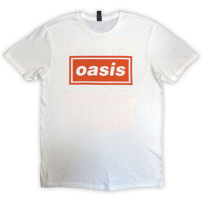 White - Front - Oasis Unisex Adult Definitely Maybe AAA Pass T-Shirt