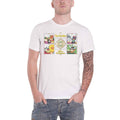 White - Front - The Beatles Unisex Adult Yellow Submarine Sgt Pepper T-Shirt