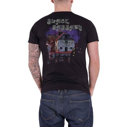 Black - Back - Black Sabbath Unisex Adult Debut Album T-Shirt