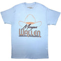 Light Blue - Front - Morgan Wallen Unisex Adult Stetson Hat T-Shirt
