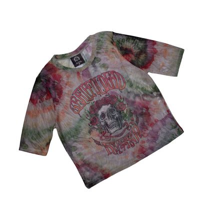 Multicoloured - Back - Grateful Dead Womens-Ladies Stony Brook Bertha Crop Top