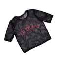 Black - Back - Lil Wayne Womens-Ladies Script Crop Top