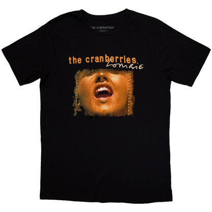 Black - Front - The Cranberries Unisex Adult Zombie Dolores Back Print T-Shirt