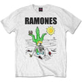 White - Front - Ramones Unisex Adult Loco Live T-Shirt