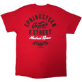 Red - Back - Bruce Springsteen Unisex Adult Tour ´24 Madrid Event Back Print T-Shirt