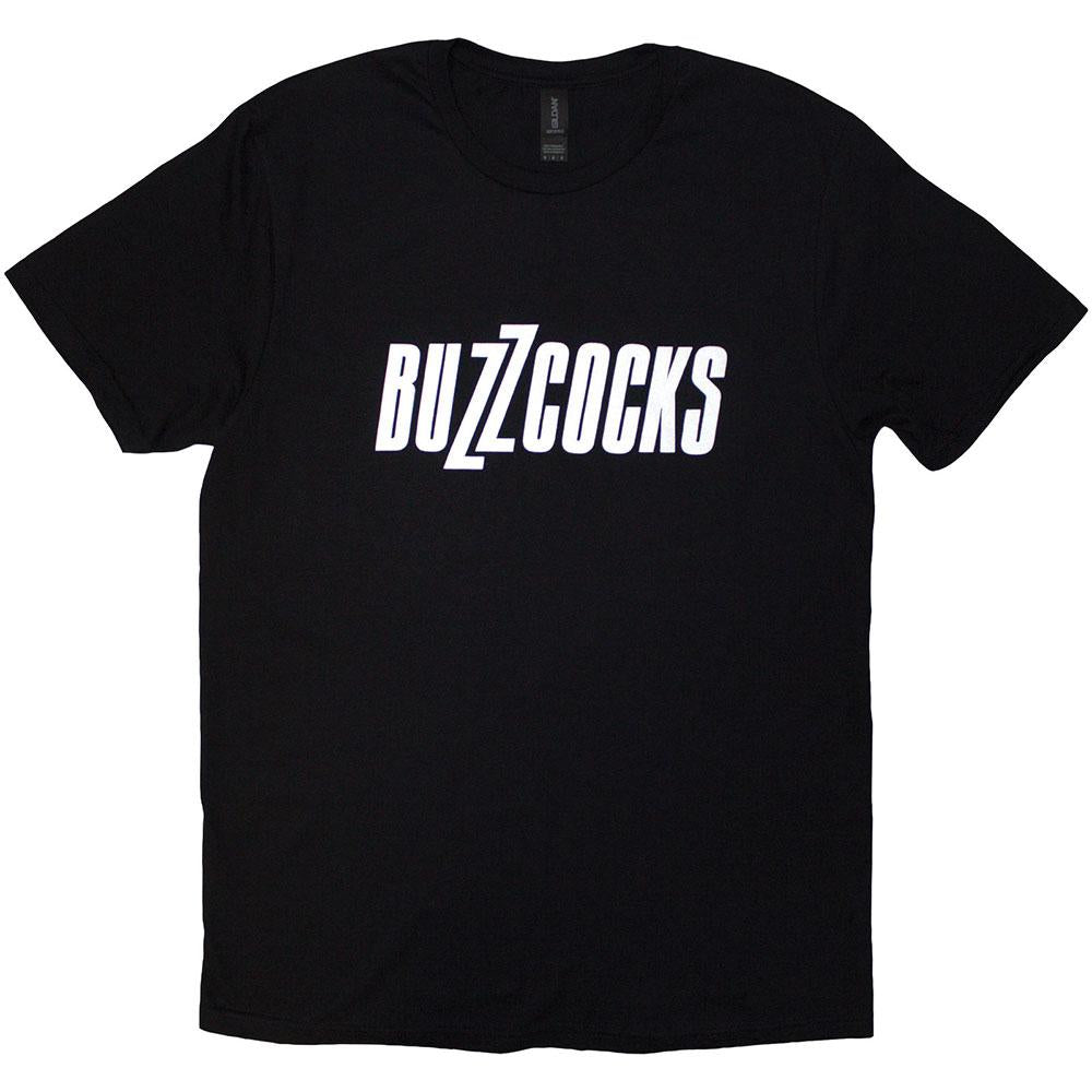Black - Front - Buzzcocks Unisex Adult Logo T-Shirt