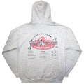 Grey - Back - The Killers Unisex Adult Tour ´24 Roulette Wheel Back Print Hoodie