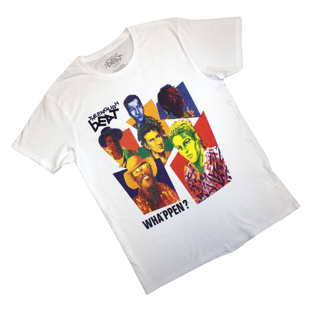 White - Back - The Beat Unisex Adult Wha´ppen Photograph T-Shirt