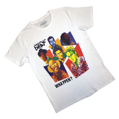 White - Back - The Beat Unisex Adult Wha´ppen Photograph T-Shirt