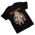 Black - Back - Megadeth Unisex Adult Nuclear Glow Heads T-Shirt