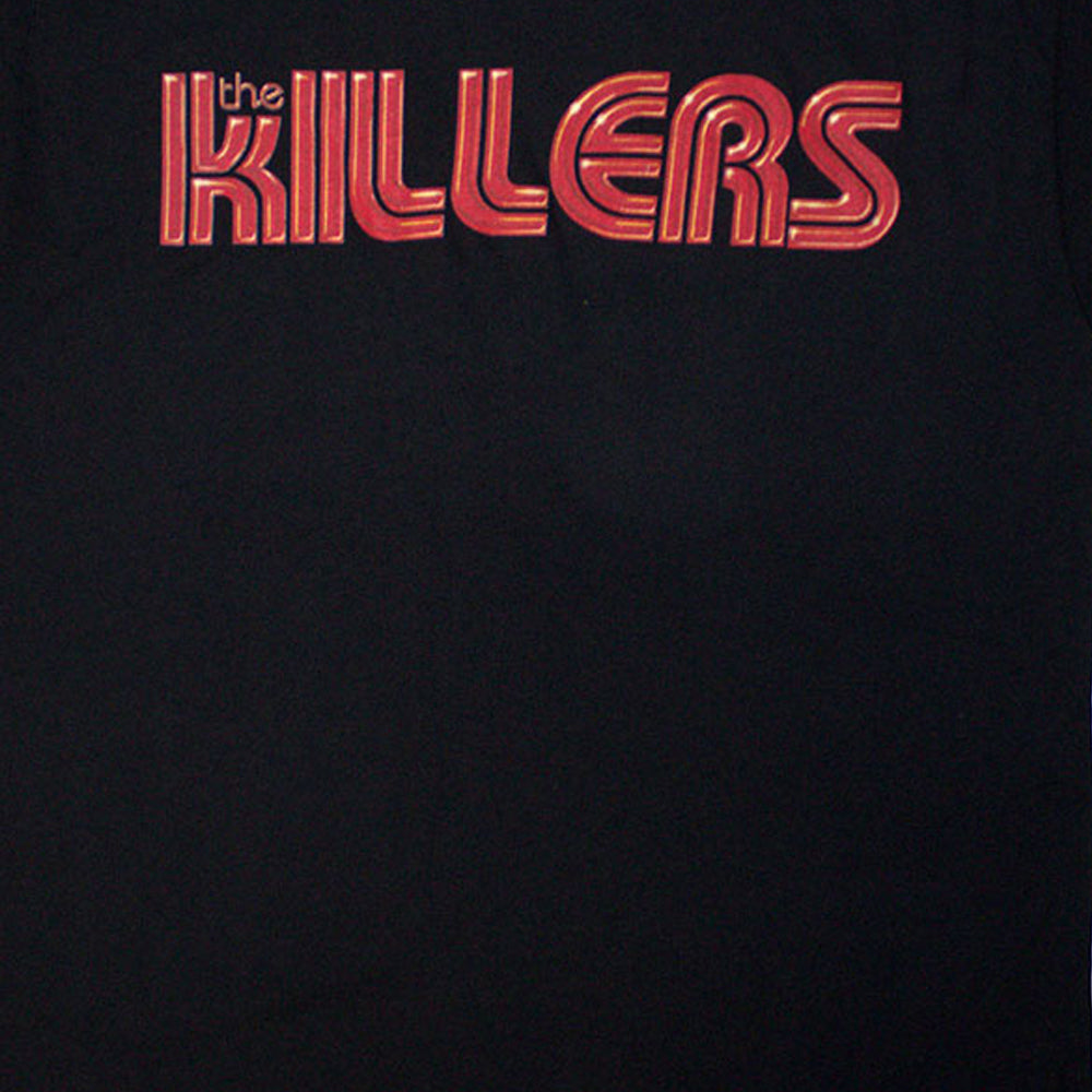 Black-Red - Back - The Killers Unisex Adult Tour ´24 Logo T-Shirt