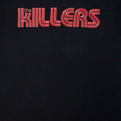 Black-Red - Back - The Killers Unisex Adult Tour ´24 Logo T-Shirt