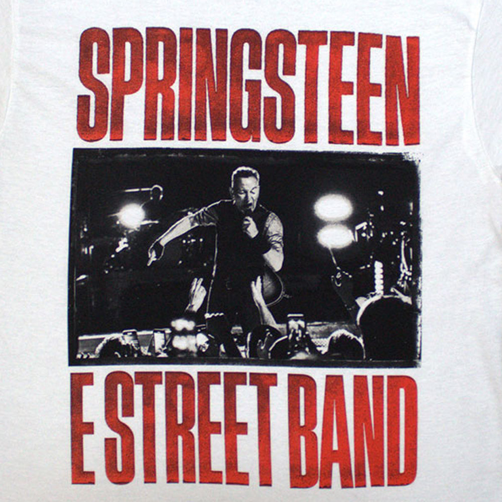 White - Back - Bruce Springsteen Unisex Adult Tour ´24 E Street Band T-Shirt