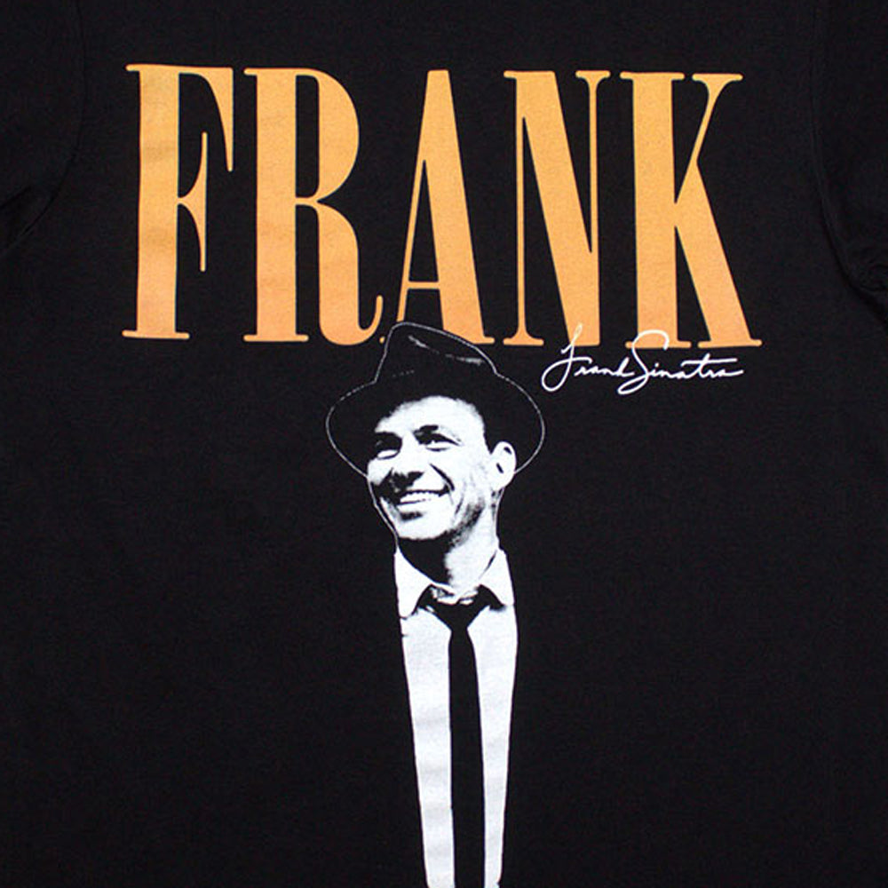 Black - Back - Frank Sinatra Unisex Adult T-Shirt
