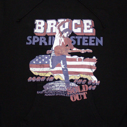 Black - Back - Bruce Springsteen Unisex Adult Born In The USA ´85 Pullover Hoodie