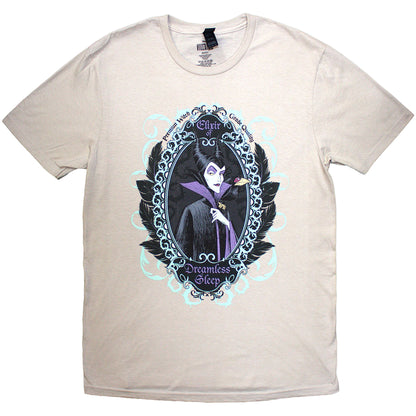 Sand - Front - Sleeping Beauty Unisex Adult Maleficent Dreamless Sleep T-Shirt