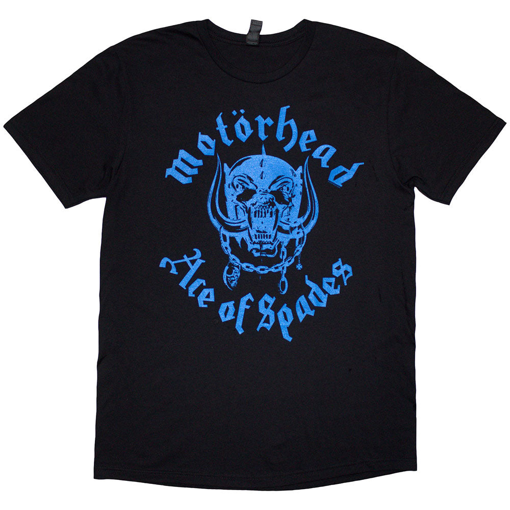 Black - Front - Motorhead Unisex Adult Ace Of Spades Back Print T-Shirt
