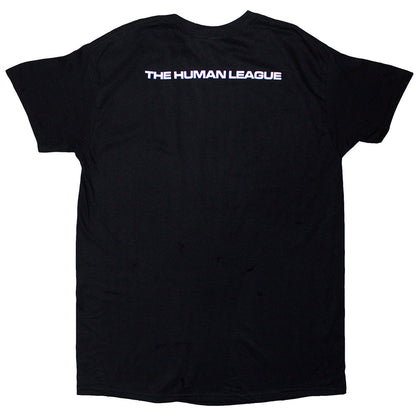 Black - Back - The Human League Unisex Adult Soundtrack To A Generation Back Print T-Shirt