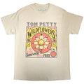 Sand - Front - Tom Petty & The Heartbreakers Unisex Adult Wildflowers T-Shirt
