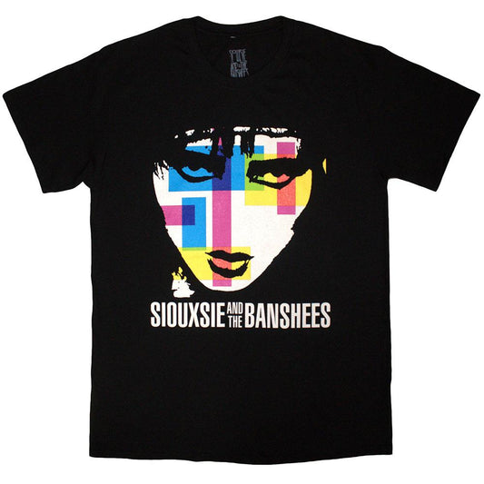 Black - Front - Siouxsie & The Banshees Unisex Adult Once Upon A Time T-Shirt