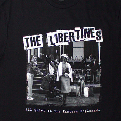 Black - Back - The Libertines Unisex Adult Aqotee Album T-Shirt