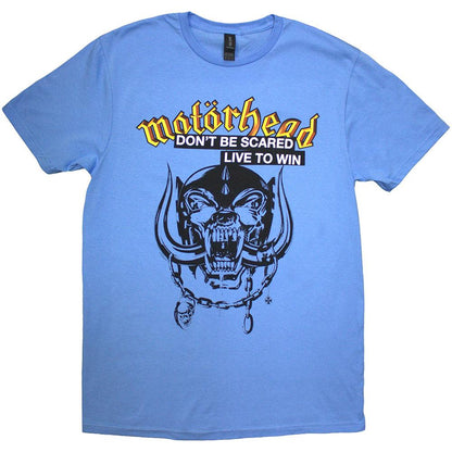 Blue - Front - Motorhead Unisex Adult Live To Win T-Shirt