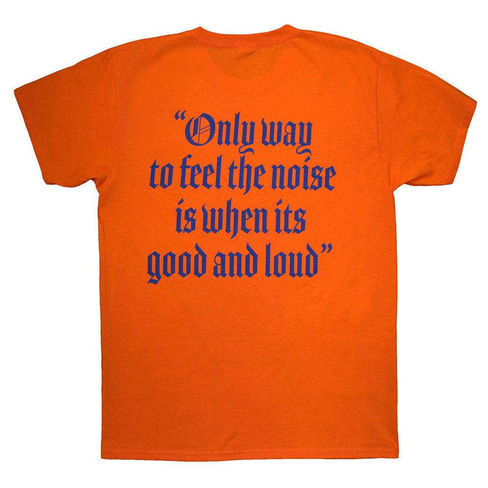 Orange - Back - Motorhead Unisex Adult Good & Loud T-Shirt