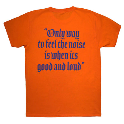 Orange - Back - Motorhead Unisex Adult Good & Loud T-Shirt