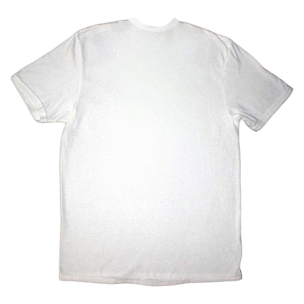 White - Back - Oasis Unisex Adult Cigarettes & Alcohol Illustration T-Shirt