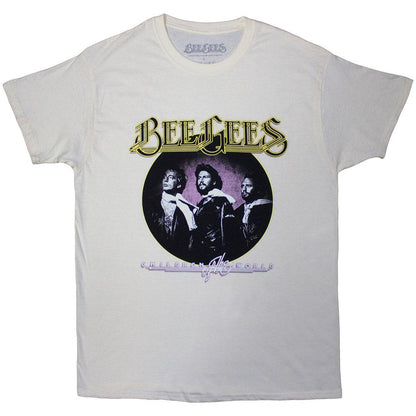 Natural - Front - Bee Gees Unisex Adult Children Of The World T-Shirt