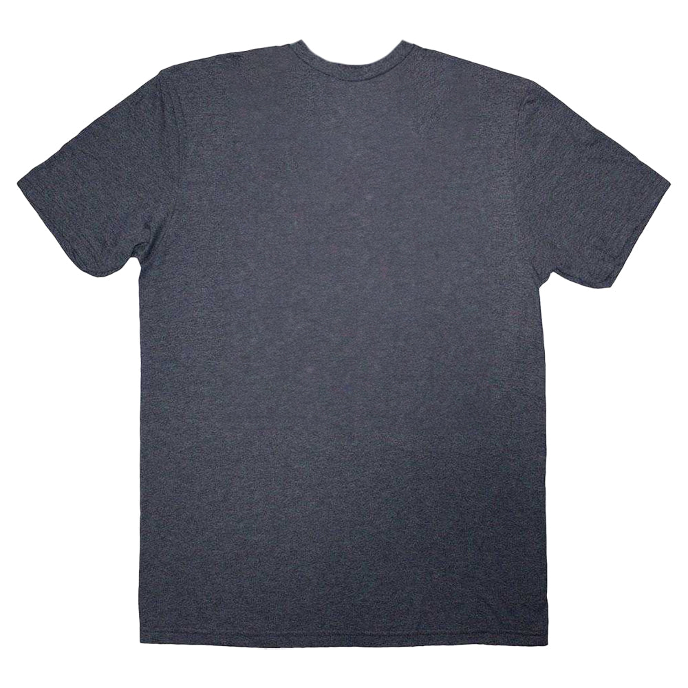 Navy Blue - Back - Oasis Unisex Adult Definitely Maybe Stencil T-Shirt