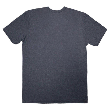 Navy Blue - Back - Oasis Unisex Adult Definitely Maybe Stencil T-Shirt