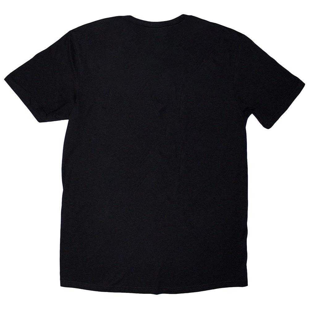 Black - Back - Oasis Unisex Adult Horizontal Bars Logo T-Shirt