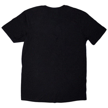 Black - Back - Oasis Unisex Adult Horizontal Bars Logo T-Shirt