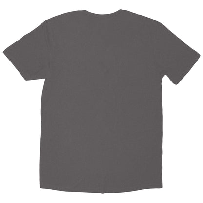 Charcoal Grey - Back - Oasis Unisex Adult Horizontal Bars Logo T-Shirt