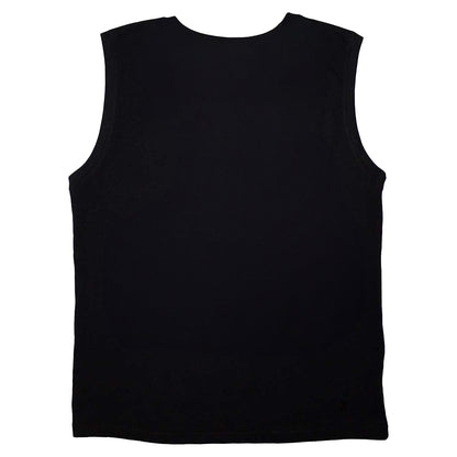 Black - Back - Pink Floyd Unisex Adult Stencil Logo Tank Top