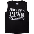 Black - Front - Ramones Unisex Adult Judy Is A Punk Tank Top