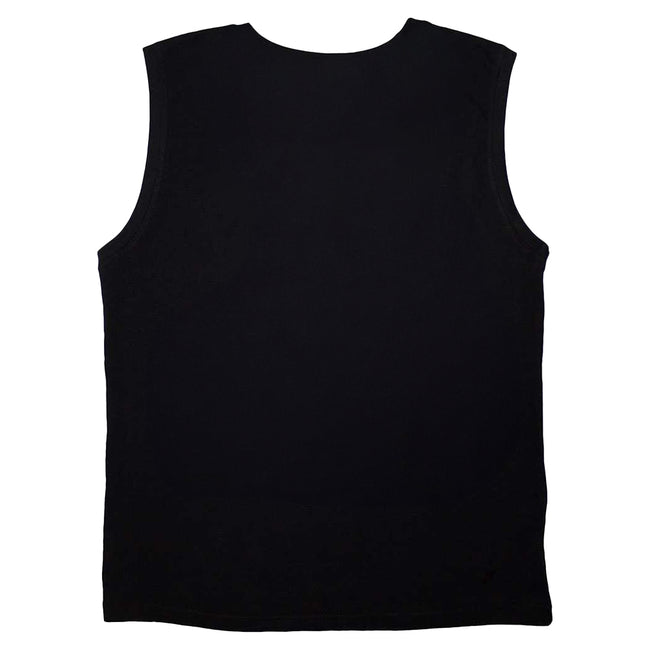 Black - Back - Soundgarden Unisex Adult Circle Logo Tank Top