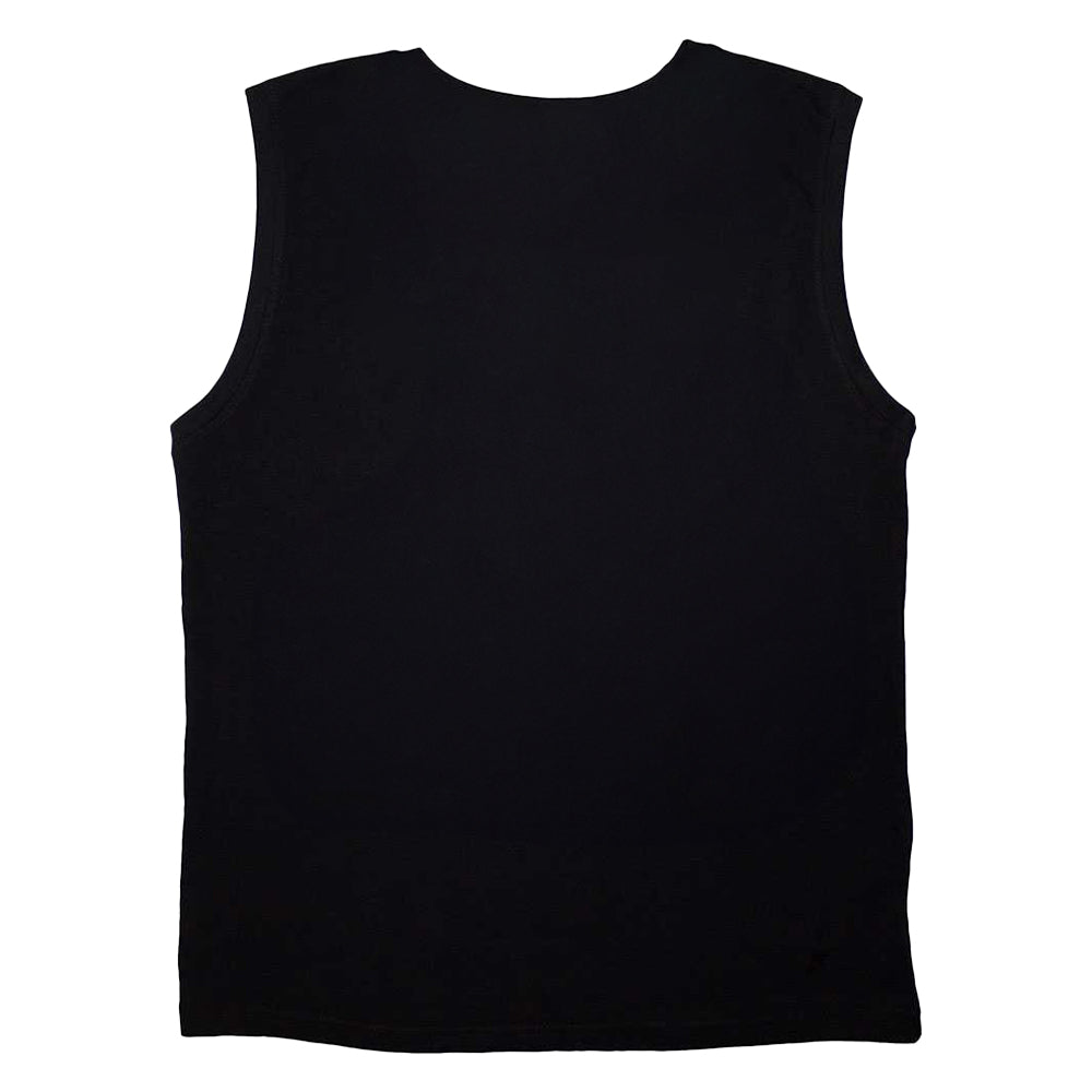 Black - Back - Sublime Unisex Adult Sun Logo Tank Top