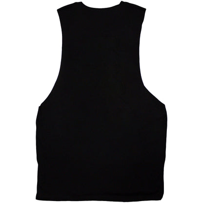 Black - Back - AC-DC Unisex Adult Back In Black Bell Vest Top