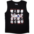 Black - Front - Sum 41 Unisex Adult All Killer No Filler Track List Tank Top