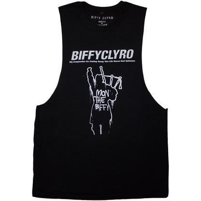 Black - Front - Biffy Clyro Unisex Adult Big Imagination Vest Top