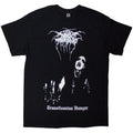 Black - Front - Darkthrone Unisex Adult Transilvanian Hunger Back Print T-Shirt