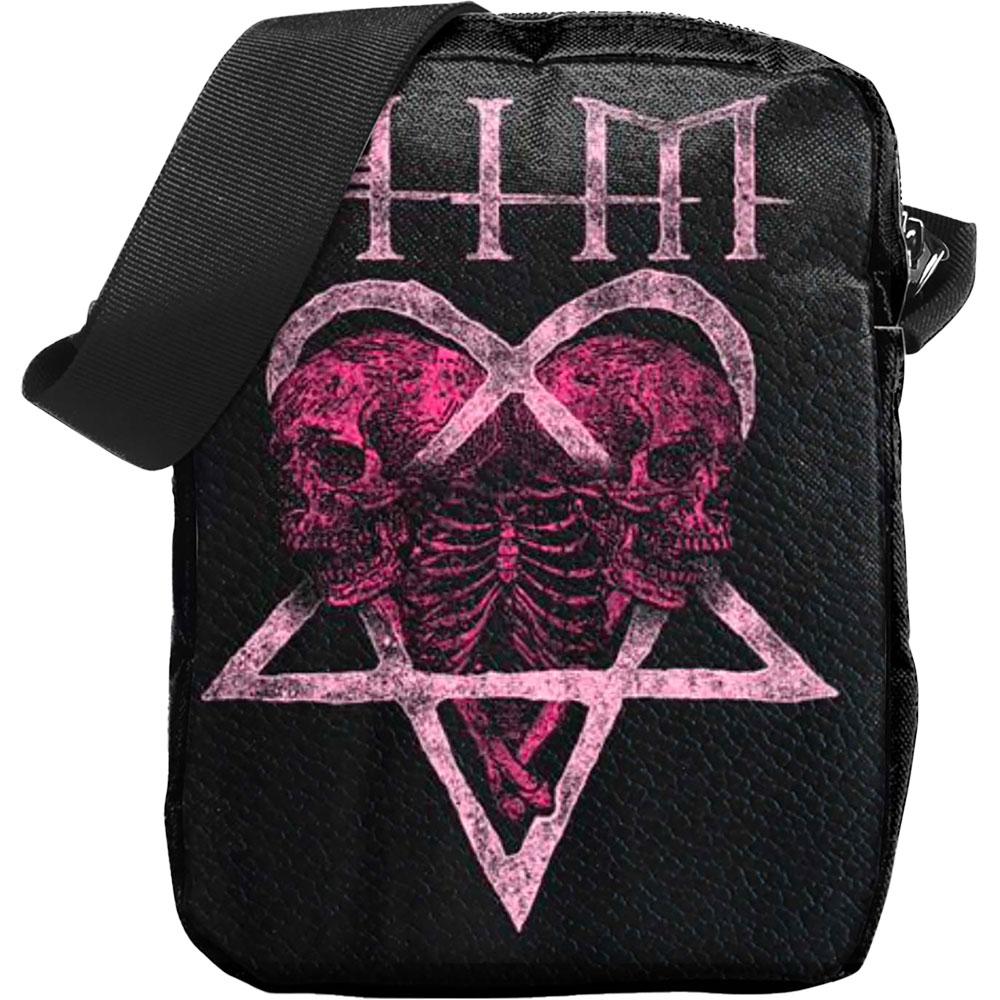Black - Front - Him Logo Crossbody Bag