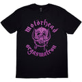 Black - Front - Motorhead Unisex Adult Orgasmatron Song Lyrics T-Shirt