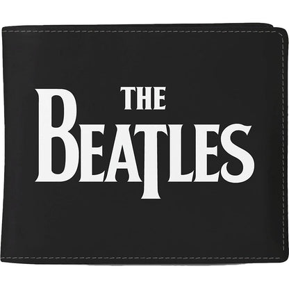 Black - Front - The Beatles Logo Wallet