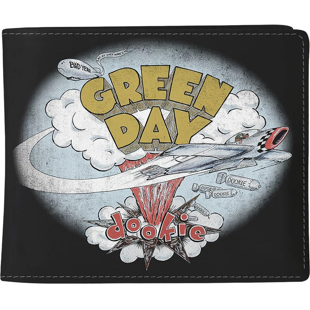 Black - Front - Green Day Dookie Wallet